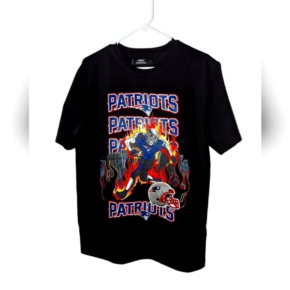 Pro Standard Luxury Cotton T-shirt "New England Patriots" Men's Size Large